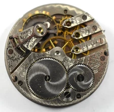 Vintage Elgin Grade 305 16s 15J Hunting Pocket Watch Movement lot.en