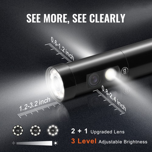 Uimoso Endoscope Camera Triple Lens 5