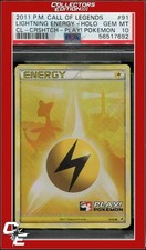 Call of Legends Lightning Energy 91 Holo Crosshatch Play! Pokemon PSA 10 on eBay