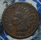 1880 Indian cent  {{{1A58