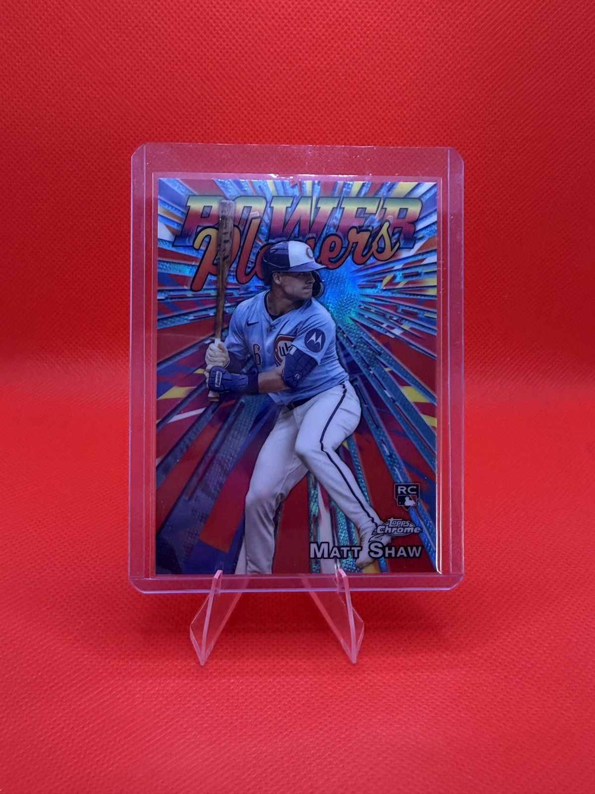 2025 Topps Chrome Update #PP-26 Matt Shaw Power Players