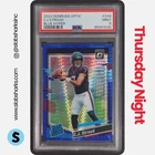 2023 PANINI DONRUSS OPTIC C.J. STROUD BLUE HYPER PRIZM RC RATED ROOKIE PSA 9