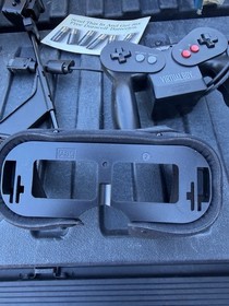 1995 Nintendo Virtual Boy video game console System Vertical Force+ Mario Tennis