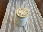 Vintage James Keiller & Son Ltd Estd. 1797 Milk Glass Marmalade Jar cottage core