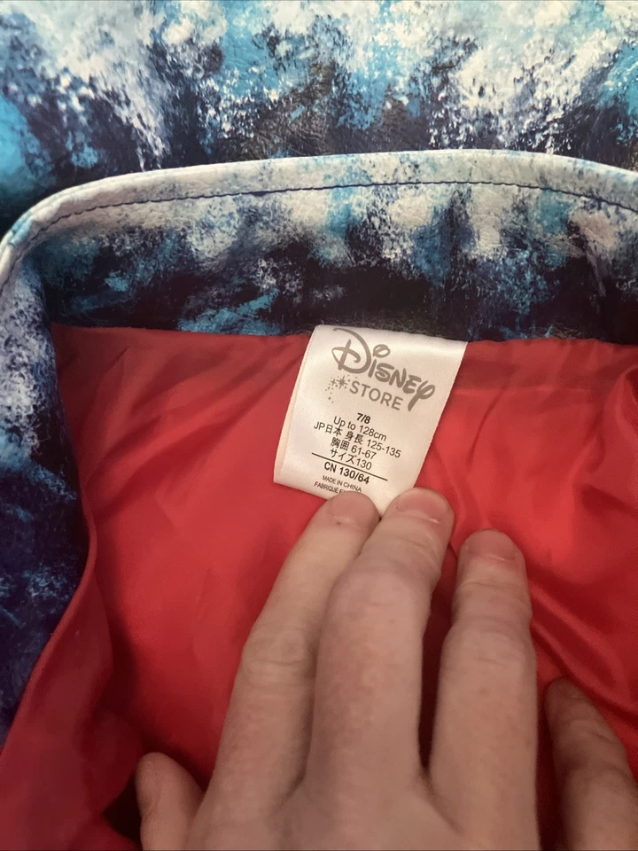 Disney Store Descendientes Evie Disfraz Deluxe Imitación Cuero Chaqueta Talla 7/8 Foto 2 de 4