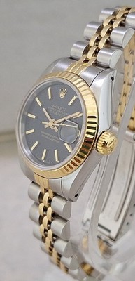 Rolex Datejust Ladies 18k/ss Gold SS 2Tone Watch Jubilee Band Box & Manual 1981