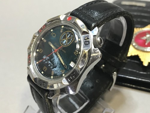 Vostok Komandirskie Russians Diver Watch Mechanical Military Gift Rocket Dial - Picture 5 of 12