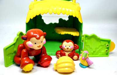 moni moni ANIMALS メルクストーリア　トト (外箱立体の価格) 2009 Fisher Price Baby Amazing Animals Monkey Friends Tote
