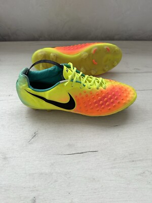 Nike Magista Opus 2 II FG Yellow Football Soccer Cleats ACC US8.5