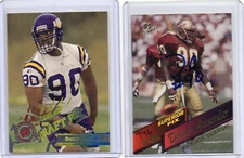 1995 SUPERIOR AUTO PLUS RC CARD DERRICK ALEXANDER