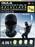 In Box Bula Polartec Convertible 4-in-1 Face Cover Black - Small/medium In Box Bula Polartec Convertible 4-in-1 Face Cover Black - Small/medium