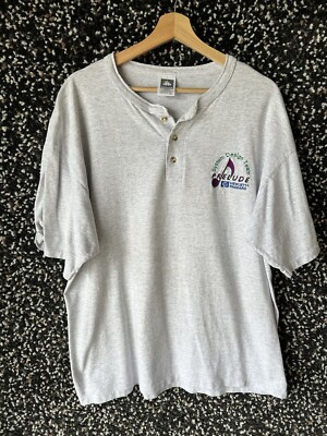 Vintage 90s Hewlett Packard Hp System Design Prelude Shirt XL White Programmer