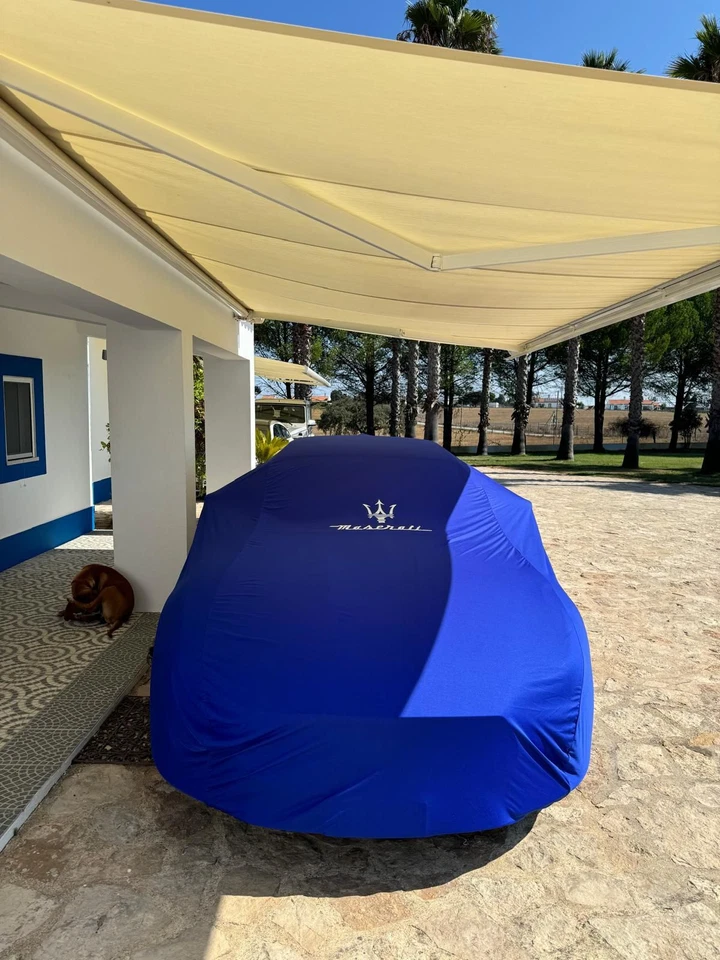 MASERATİ GHİBLİ Custom Fit İndoor Car Cover Foto 3 de 4