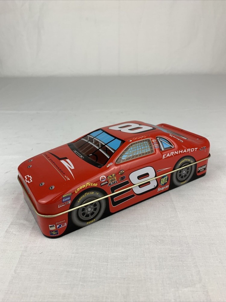 NASCAR Dale Earnhardt Jr Chevrolet Race Car 8 Palmer Collectible Tin