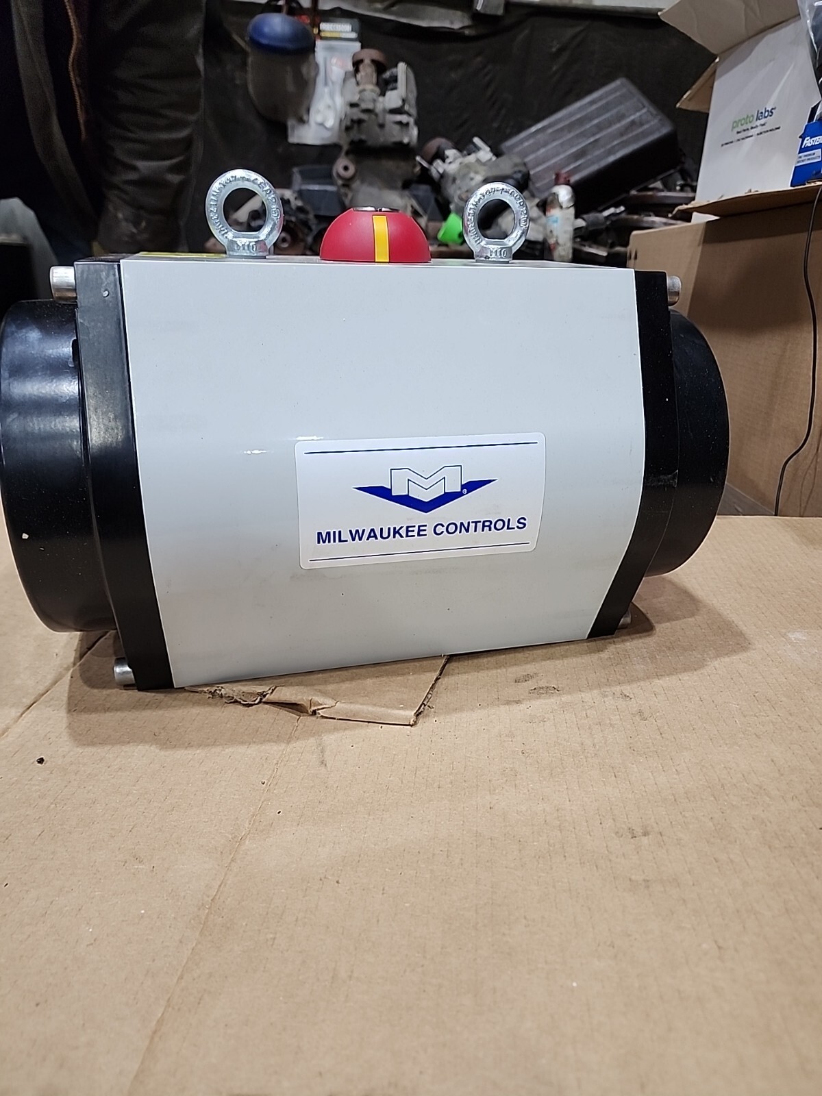 MILWAUKEE CONTROLS PNEUMATIC ACTUATOR MODEL MC90 FCW MAX PSI 150 eBay