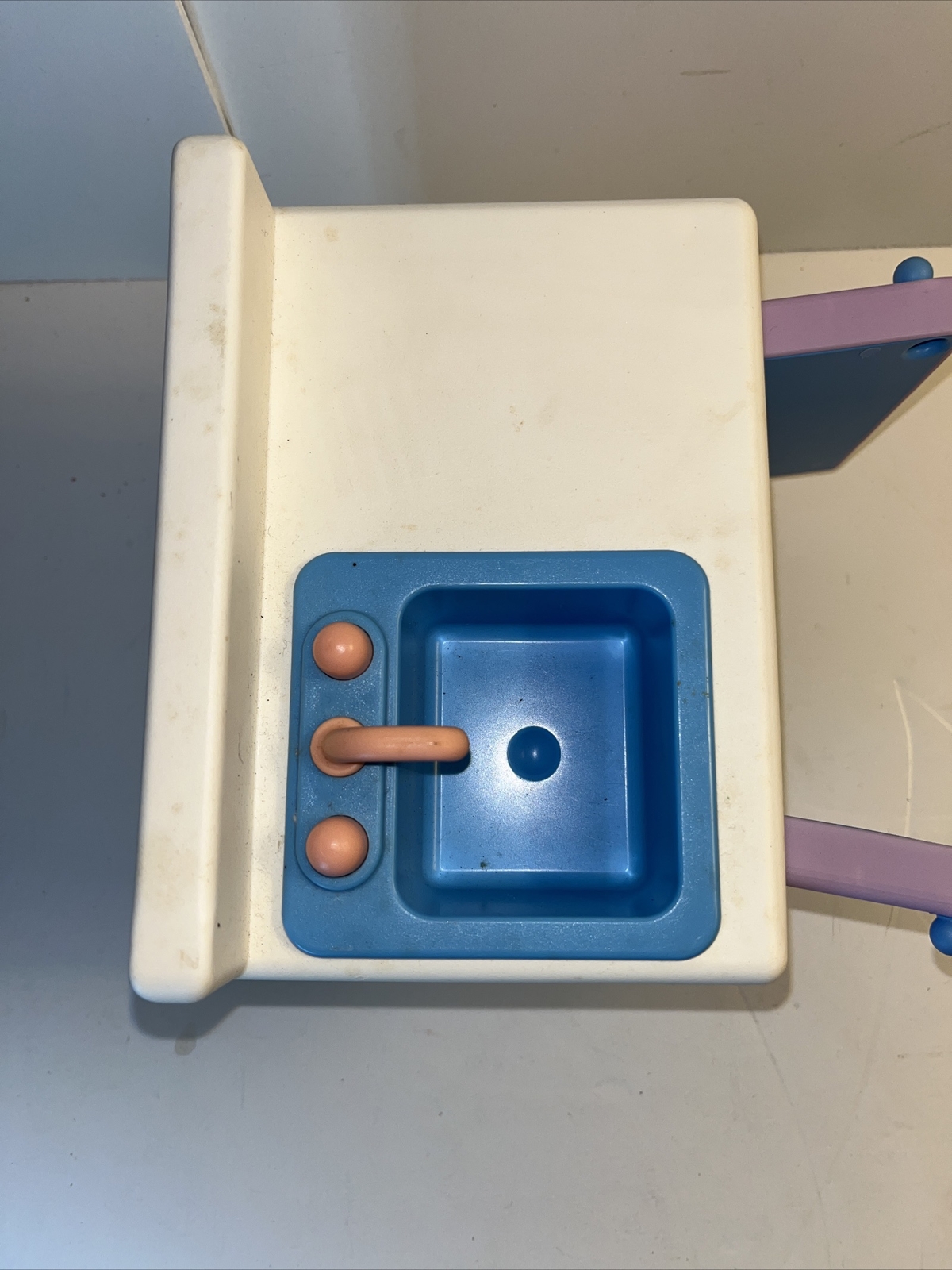 Vintage Little Tikes My Size Dollhouse Kitchen Sink Base