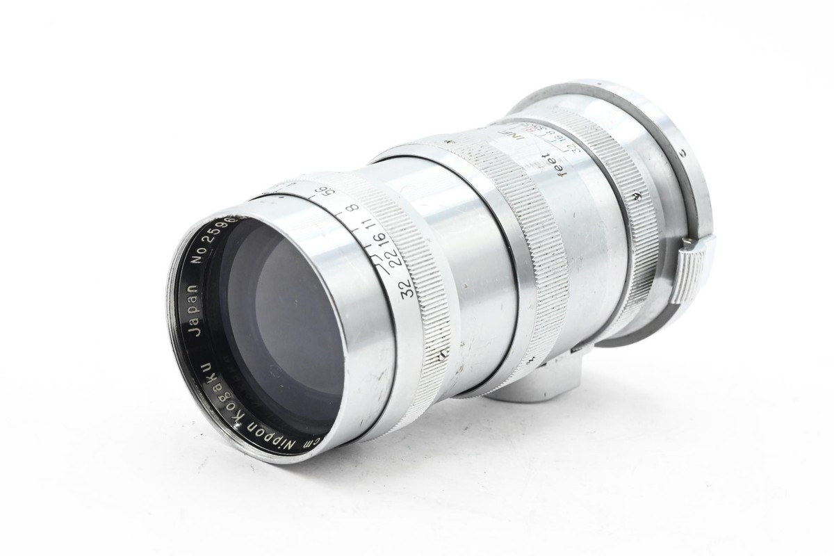 Nikon Nikkor 13.5cm 135mm f3.5 Q.C. Nippon Kogaku Lens