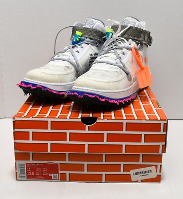 Nike Air Force 1 Mid x Off-White 'White' DO6290-100 Size 11