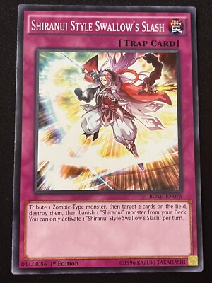 YUGIOH SHIRANUI DECK- SOLITAIRE- SPECTRALSWORD- SAMSARA- SWALLOW'S SLASH  ZOMBIE | eBay
