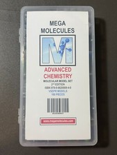 Mega Molecules Advanced Chemistry 2nd Edition VSEPR Model Set Science 180 Pieces