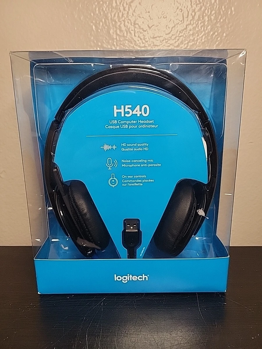 Logitech h540 usb computer headset deals