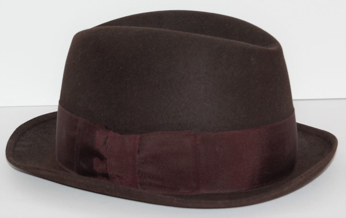 stetson THE SOVEREIGN hat ステットソン　7 1/8 Vintage Stetson Sovereign Mode Edge 7 1/8 Fedora Hat | eBay