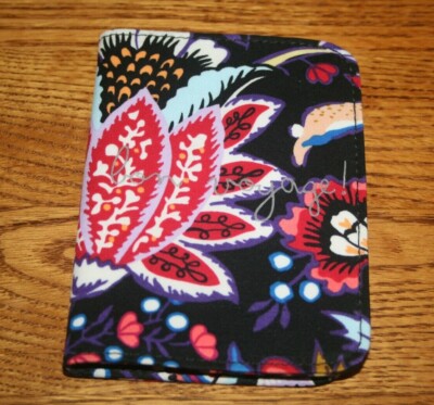 Vera Bradley Foxwood Passport Cover RFID Travel Takes RARE HTF NWT