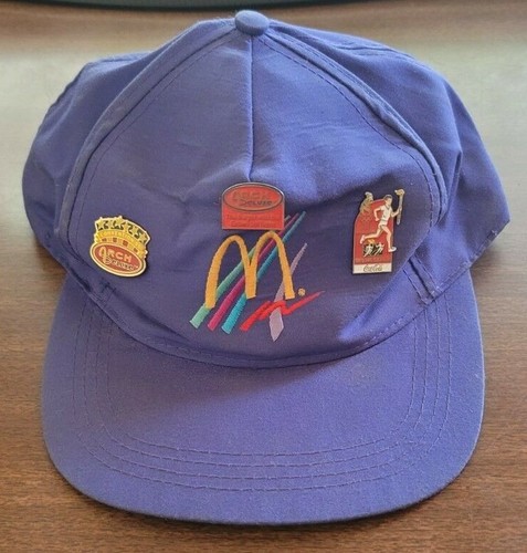 McDonalds Purple Worker Ballcap with (3 