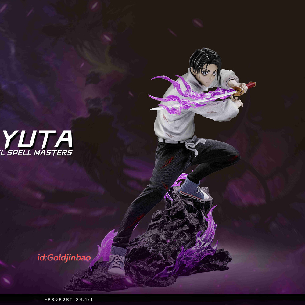Time Studio Jujutsu Kaisen Yuta Okkotsu Resin Model In Stock H22cm
