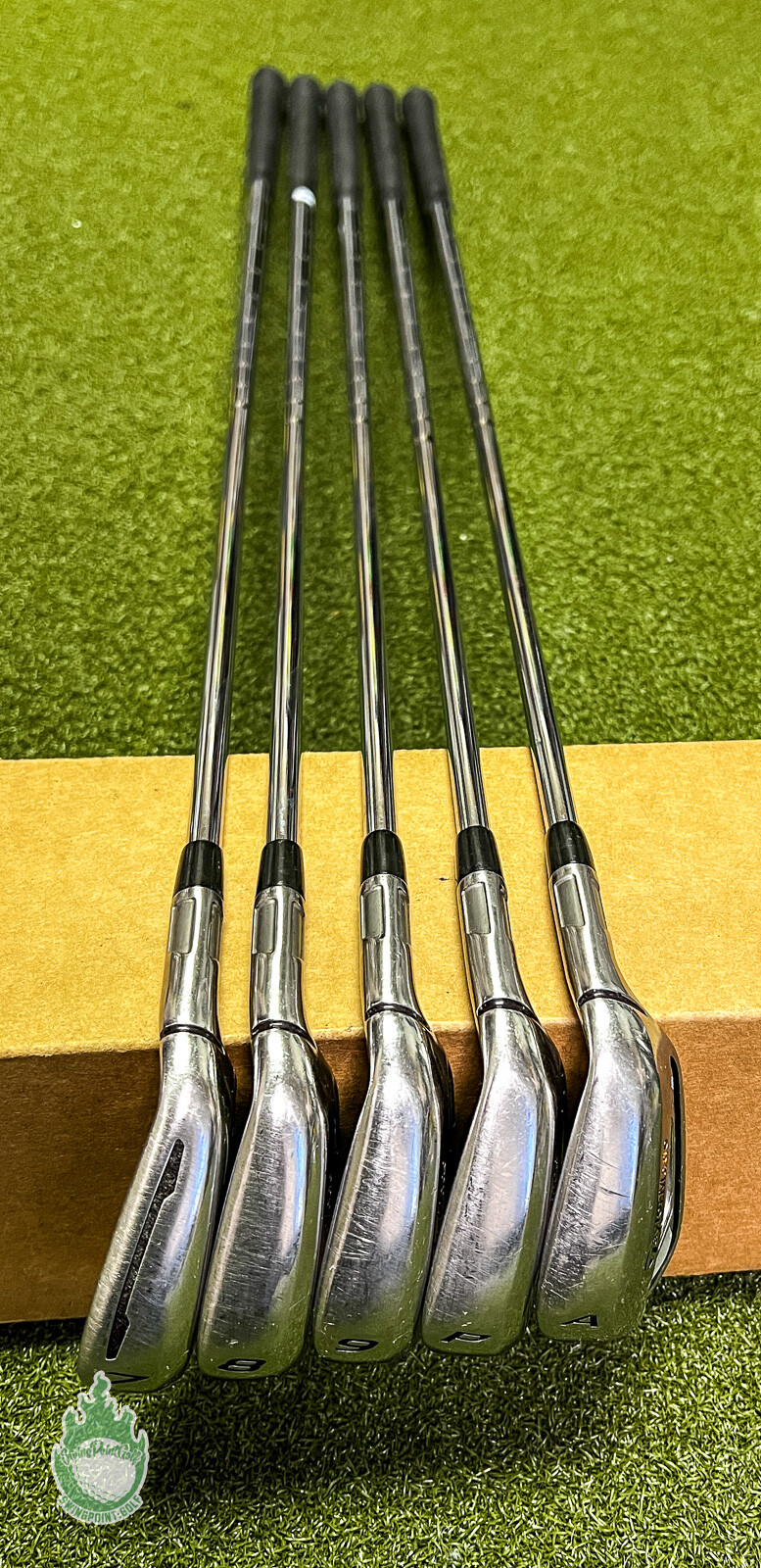 Used RH 2017 TaylorMade M1 Irons 7PW/AW Regular Flex Steel Golf Club