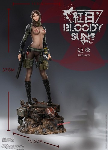 DAMTOYS x ARTPAGE CS031 1/6 Collab Bloody Sun – Dum 14.6in Statue Figure Model - Picture 3 of 17