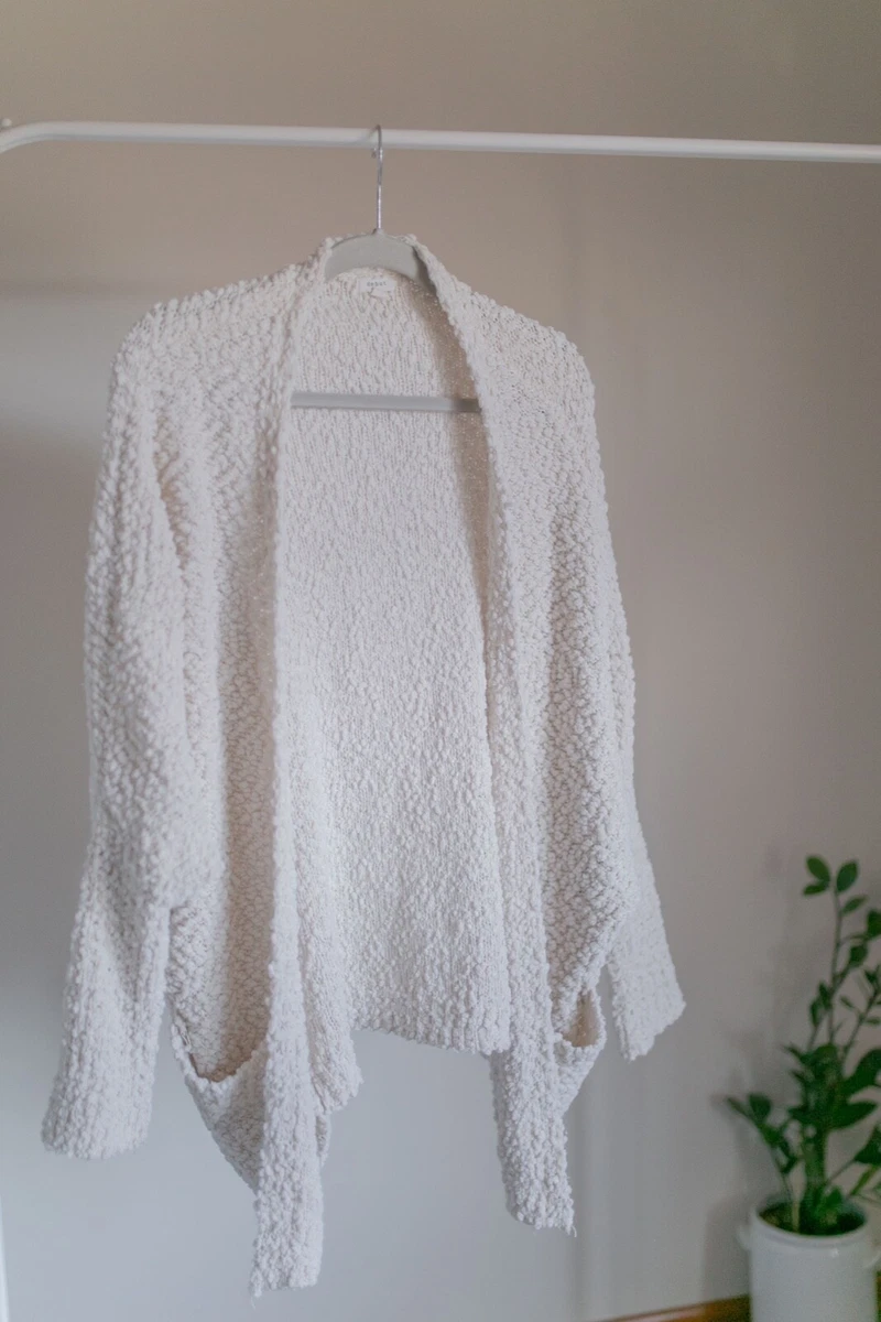 Cream top popcorn sweater