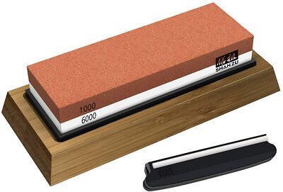 Ensemble de pierre à aiguiser 2 faces de qualité supérieure pour couteau de chef