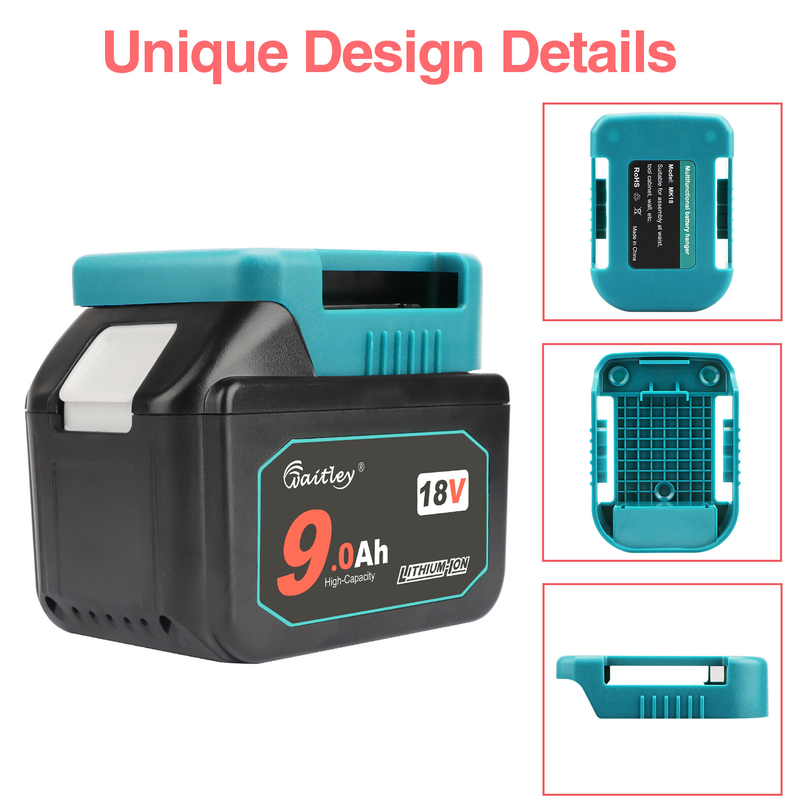 Für Makita BL1850 LXT400 BL1860 BL1840 BL1830 BL1835 18V 6000mAH Li-ion Akku EBa