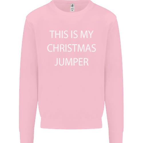 This Is My Christmas Jumper Funny Xmas Kids Sweatshirt Boys Girls Jumper - Picture 9 of 92