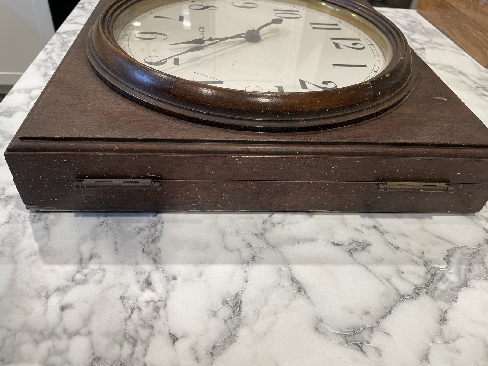 Vintage Seth Thomas Wall Clock No. 3791 M123 eBay