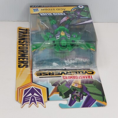 HASBRO TRANSFORMERS ACID STORM TRANSFORMERS CYBERVERSE TOXIC SLICE