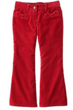 NEW Gymboree GLAMOUR KITTY Size 4 Girls RED HOLIDAY Jeans PANTS Velour Bottoms