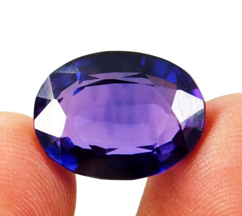 Pierre Précieuse Tanzanite Naturelle Certifiée - 60 Carats, Ovale/coussin, Bleu - Qualité Excellente