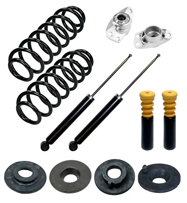 2 Premium Stoßdämpfer Gas Federn HD Gummis hinten Serie für Skoda Octavia Typ 1Z