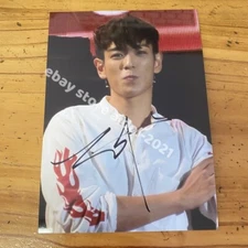 Bigbang TOP T.O.P  Autographed Signed Photo K-POP Collection 5*7 202502