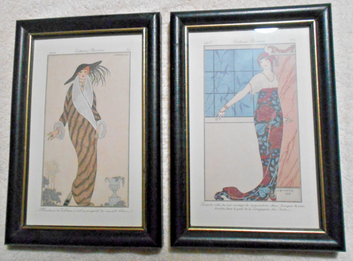 Set of 2 Costumes Parisiens Framed Prints