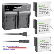 Kastar Battery AC Rapid Charger for Gopro Hero Battery & GoPro HERO Sport Camera