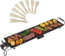 Emperial Electric Teppanyaki Grill Table Top Griddle Hot Plate Barbeque XX-Large