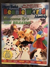 Mary BETH's Ty Beanie World Monthly 1998 Vol 1 No.6 Welcome Ty's NEW Releases
