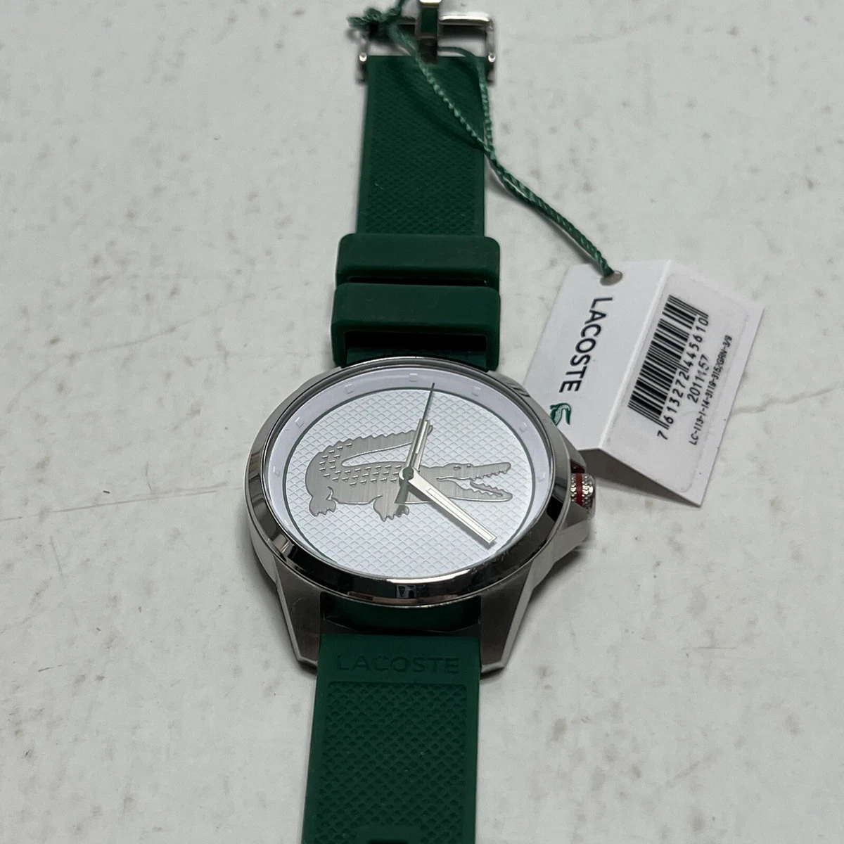 Lacoste Unisex Unisex Watch Le Croc Green 43 Mm