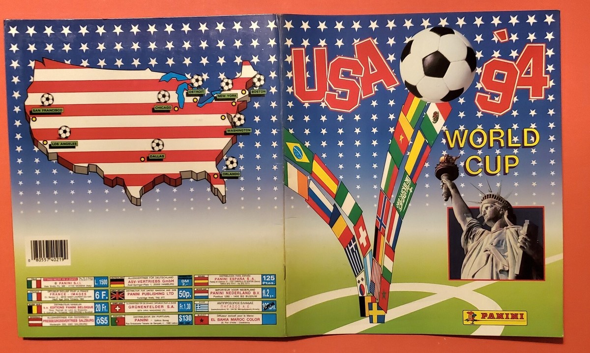 Panini World Cup USA 94 Sticker Album Original Complete🔥 | eBay