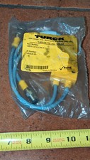 Turck VB2-RS 4.4T-0.2/2RK 4T-0.2/0.2 U0164-10 Splitter Cable