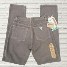 vintage 80s Guess Jeans Deadstock NWT - khaki, 27 waist