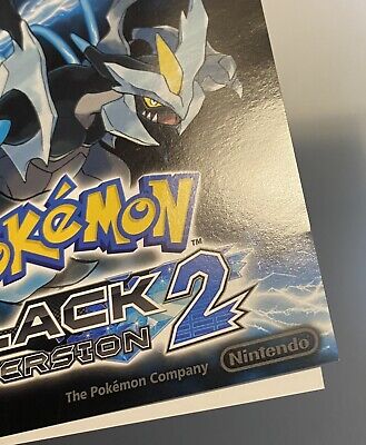 Pokémon Pokemon Black Version 2 REPRODUCTION CASE No Game 